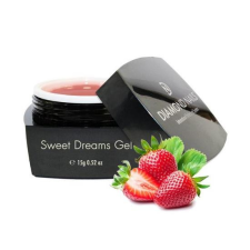Diamond Nails Sweet dreams clear építőzselé 15g - Eper illatú műköröm zselé