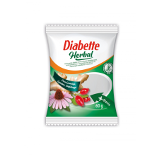 Dibette Dibette herbal cukormentes vegyes gyógynövényes cukorka édesítőszerekkel 60 g reform élelmiszer