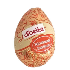  Dibette tejcsokoládé tojás fruktózzal 20 g csokoládé és édesség