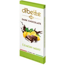  Dibette tölt. étcsok.citrom-menta 80g diabetikus termék