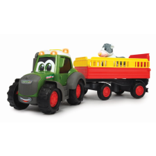 Dickie ABC Happy Fendt állatszállító traktor bocival (204115001) autópálya és játékautó