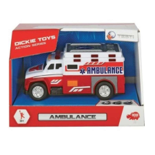 Dickie Action series játék mentőautó - 15 cm autópálya és játékautó