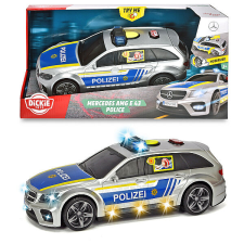  Dickie Mercedes AMG rendőrautó fénnyel és hanggal autópálya és játékautó
