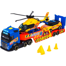 Dickie Toys Rescue Transport jármű készlet (3 darabos) autópálya és játékautó