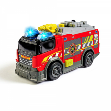 Dickie Toys Tűzoltóautó fénnyel és hanggal - Piros autópálya és játékautó