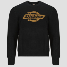 DICKIES Pulóverek RUSTON SWEATER BLACK Fekete EU S