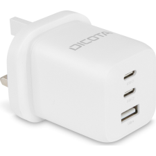 Dicota 3-PORT GAN WALL CHARGER (65W) UK (D32055) mobiltelefon kellék