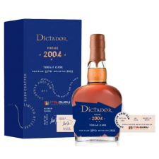 Dictador 2004/2023 Tokaji Cask, Limited Italguru Edt. 41% pdd. rum