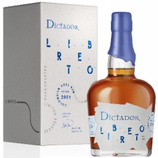  Dictador Libreto 2001 American Oak Cask 42% pdd. rum