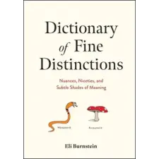  Dictionary of Fine Distinctions – Eli Burnstein idegen nyelvű könyv