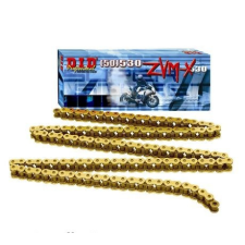 DID 530ZVMX GOLD 116 szemű lánc lánc, láncszett