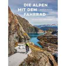  Die Alpen mit dem Fahrrad idegen nyelvű könyv