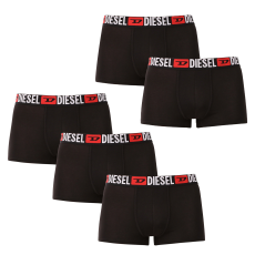 Diesel 5PACK férfi boxeralsók Diesel fekete (00SUAG-0DDAI-E4356) L