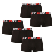 Diesel 5PACK férfi boxeralsók Diesel fekete (00SUAG-0DDAI-E4356) M