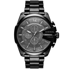 Diesel Mega Chief férfi karóra, 44mm, kronográf, WR100, fekete karóra