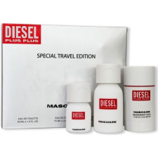 Diesel Plus Plus Masculine SET: edt 75ml + edt 30ml + Deo stick 75ml kozmetikai ajándékcsomag