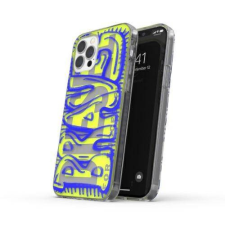 Diesel Snap Case Clear AOP iPhone 12 Pro Max kék/lime tok tok és táska