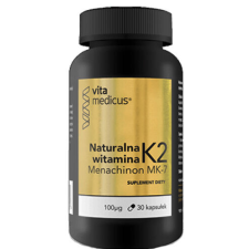  Dietary Supplement With Vitamin K2 MK-7, 30 Capsules vitamin és táplálékkiegészítő