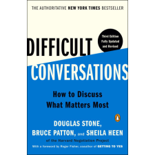 DIFFICULT CONVERSATIONS – STONE DOUGLAS idegen nyelvű könyv