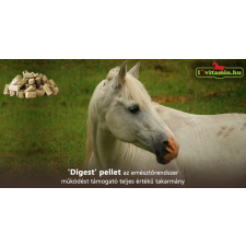  Digest pellet az emésztőrendszer működést támogató teljes értékű takarmány 20 kg lovaknak lófelszerelés