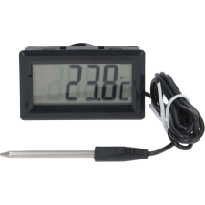 DIGITÁLIS HŐMÉRŐ -50+300°C FEKETE beépíthető gépek kiegészítői