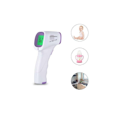  Digitális non kontakt érintésmentes lázmérő és hőmérő pisztoly színes háttérvilágítással lázmérő