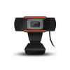 Digitális Webkamera Kameratartóval, Z06 FullHD 1080p fekete-narancssárga
