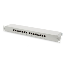 Digitus 16-port Patch Panel 1U Grey (DN-91516S) kábel és adapter