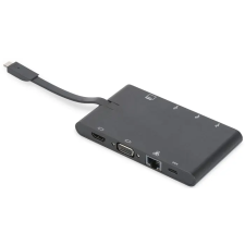Digitus 9in1 Universal Travel Docking Station Black DA-70865 laptop kellék