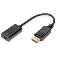 Digitus Aktiver DisplayPort Adapter/Konverter, DP auf HDMI (DB-340415-002-S) kábel és adapter
