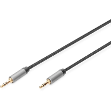 Digitus Audio Anschlusskabel,3,5mm Klinke 1m (DB-510110-010-S) kábel és adapter