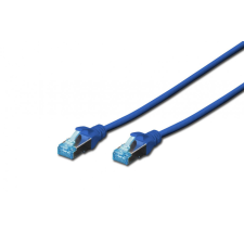 Digitus CAT5e SF-UTP Patch Cable 0,5m Blue kábel és adapter
