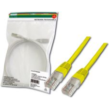 Digitus CAT5e U-UTP Patch Cable 1m Yellow (ADK1511010/Y) kábel és adapter