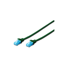 Digitus CAT5e U/UTP PVC 10m zöld patch kábel kábel és adapter