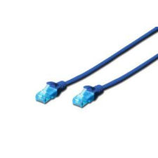 Digitus CAT5e U/UTP PVC 2m kék patch kábel kábel és adapter