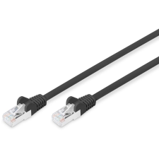 Digitus CAT6 RJ45 S/FTP Patchkabel 5,0m schwarz (DB-160144-050-S) kábel és adapter