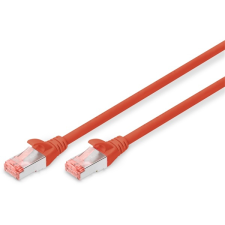 Digitus cat6 s-ftp lszh 2m piros patch kábel kábel és adapter