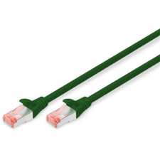 Digitus CAT6 S-FTP LSZH 3m zöld patch kábel kábel és adapter