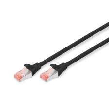 Digitus CAT6 S-FTP Patch Cable 0,25m Black kábel és adapter