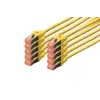 Digitus CAT6 S-FTP Patch Cable 1m Yellow (10db) Yellow DK-1644-010-Y-10