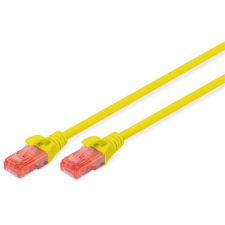 Digitus CAT6 U/UTP LSZH 10m sárga patch kábel kábel és adapter