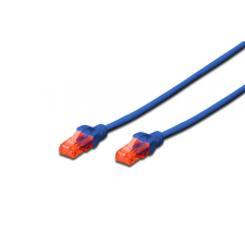 Digitus CAT6 U-UTP Patch Cable 0,25m Blue kábel és adapter