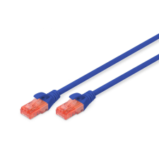 Digitus cat6 u-utp patch cable 0,5m blue dk-1612-005/b kábel és adapter