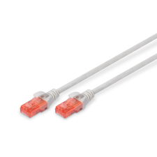 Digitus cat6 u-utp patch cable 0,5m grey dk-1617-005 kábel és adapter