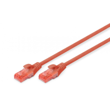 Digitus CAT6 U-UTP Patch Cable 3m Red kábel és adapter