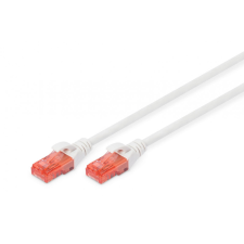 Digitus CAT6 U-UTP Patch Cable 3m White kábel és adapter