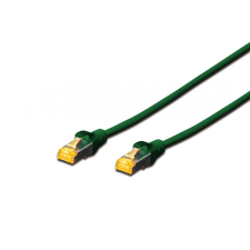 Digitus CAT6A S-FTP Patch Cable 5m Green kábel és adapter