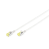 Digitus CAT6A U/FTP LSZH 0,5m szürke slim patch kábel