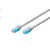 Digitus CAT 5e U-UTP patch cable PVC AWG 26/7 length 0.25m color grey (DIGITUS_DK-1512-0025)
