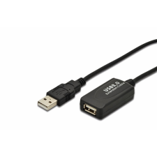 Digitus DA-70130-4 USB 2.0 5m jelerősítő kábel kábel és adapter